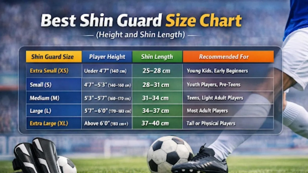 Best Shin Guard Size Chart (+5 Proven Tips to Pick Right Size)