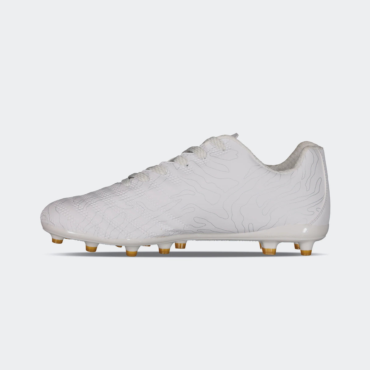 Charly Hotcross 2.0 White Gold Sport Soccer Cleats