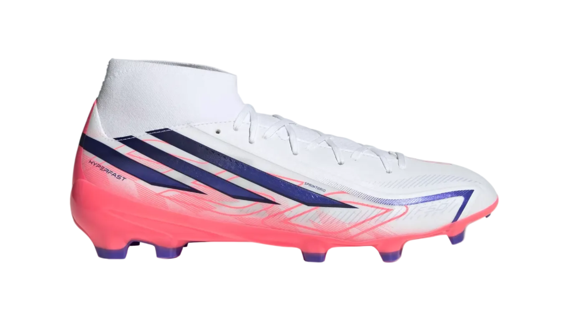 Adidas F50 Hyperfast League Mid Firm Ground Soccer Cleats