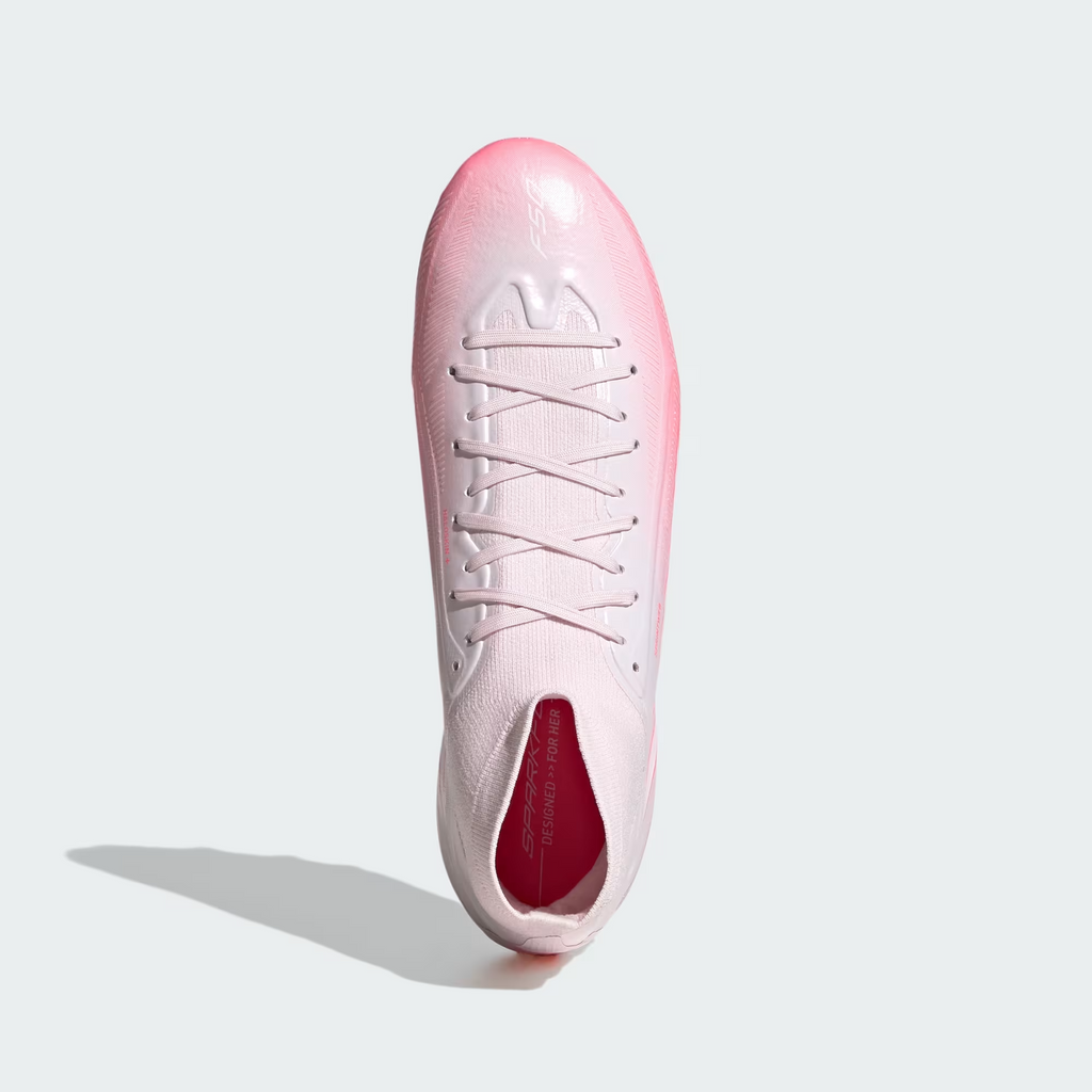 Adidas F50 SPARKFUSION PRO Mid Cut Firm Ground / Artificial Ground Soccer Cleats Womens