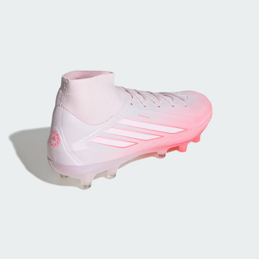 Adidas F50 SPARKFUSION PRO Mid Cut Firm Ground / Artificial Ground Soccer Cleats Womens