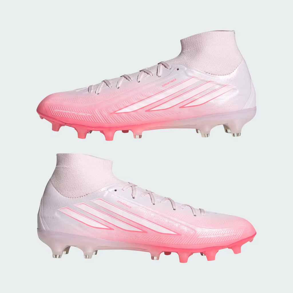 Adidas F50 SPARKFUSION PRO Mid Cut Firm Ground / Artificial Ground Soccer Cleats Womens