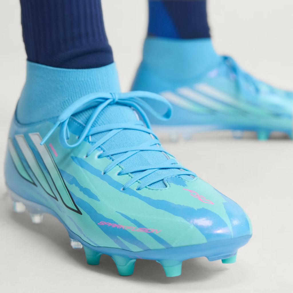 Adidas F50 Sparkfusion League Mid Cut Firm Ground / Artificial Grass Soccer Cleats Trinity Rodman