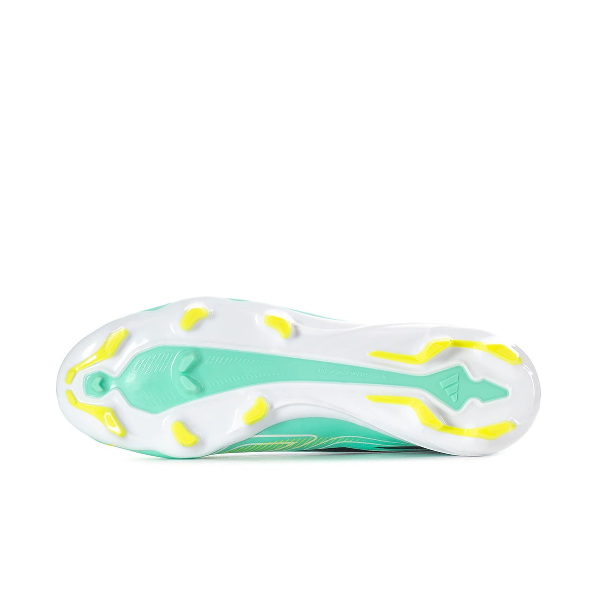 Adidas F50 Hyperfast League Mid FG - Pulse Mint / Night Navy / Solar Lemon