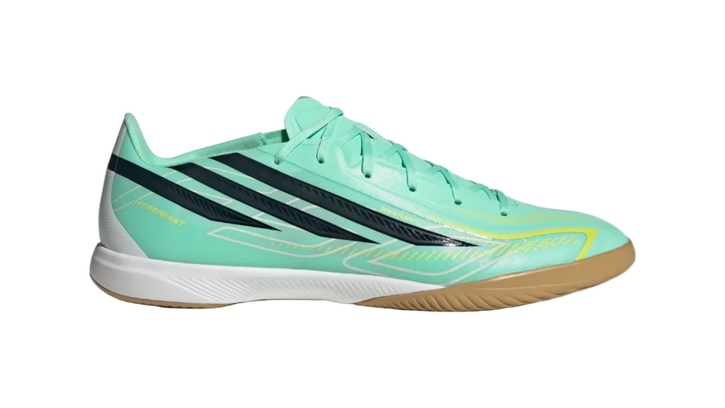 Adidas F50 Hyperfast League Indoor - Pulse Mint / Night Navy / Solar Lemon