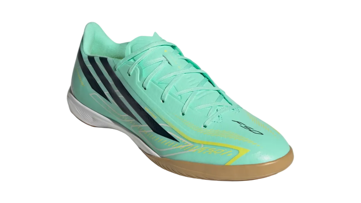 Adidas F50 Hyperfast League Indoor - Pulse Mint / Night Navy / Solar Lemon