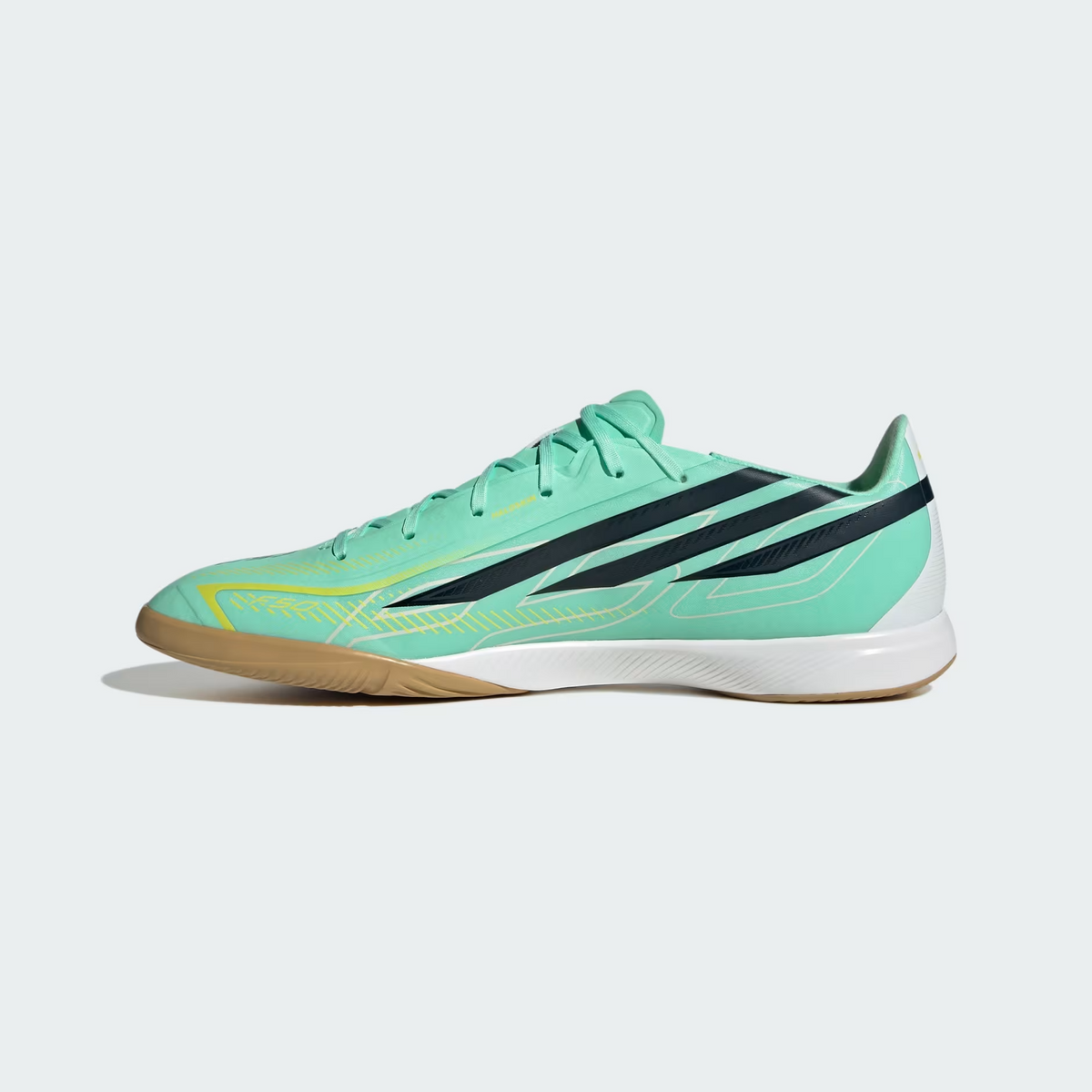 Adidas F50 Hyperfast League Indoor - Pulse Mint / Night Navy / Solar Lemon