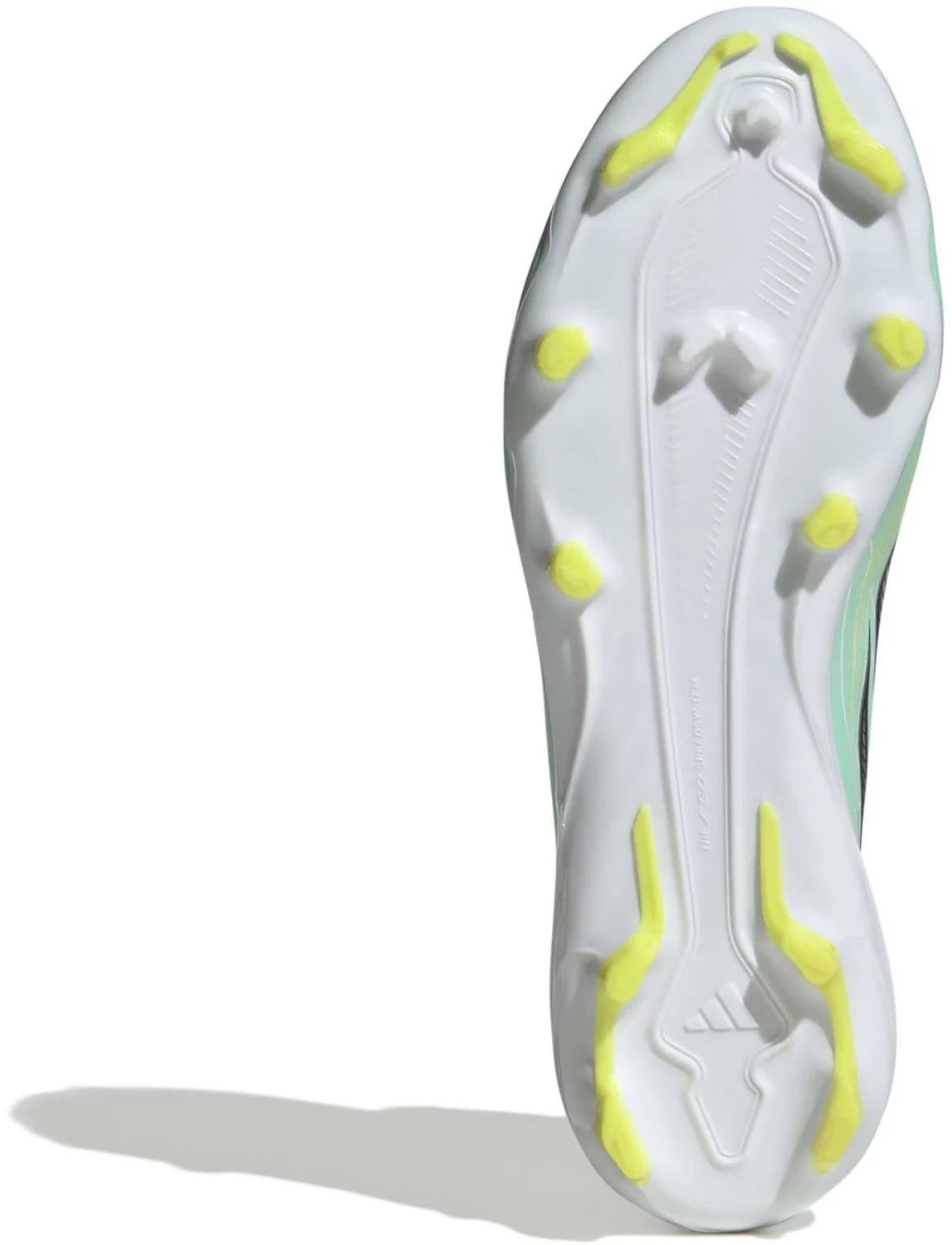 Adidas F50 Hyperfast League Mid FG Jr - Pulse Mint/Night Navy/Solar Lemon